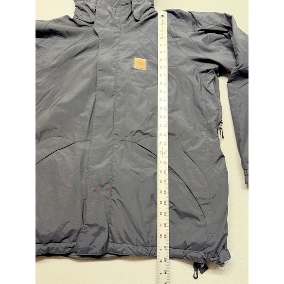 Y2K DC Snowboard Men's Black Insulated Jacket - Size M - Picture 5 of 16